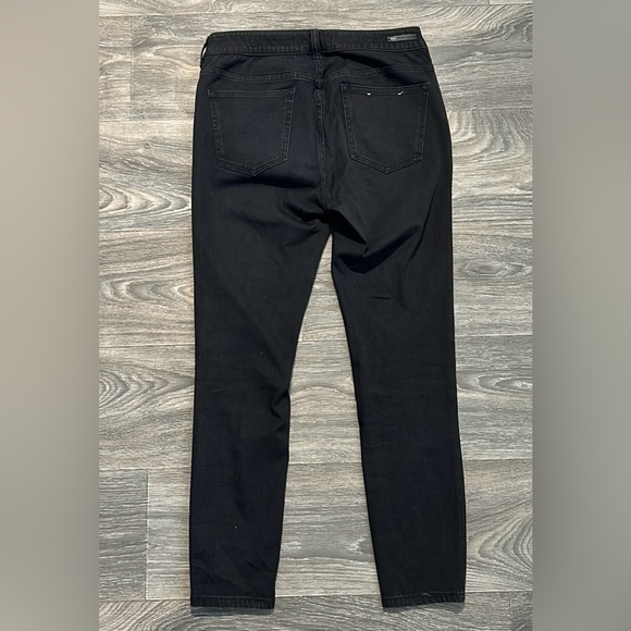 Pilcro & the Letterpress High-Rise Legging Jeans Black Anthropologie 30 Curvy - Picture 11 of 13
